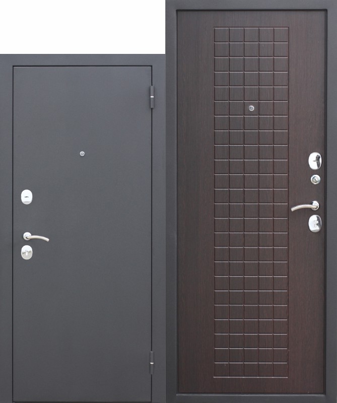 дверь стальная модель Гарда Муар венге