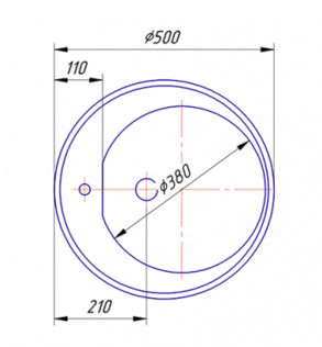 кухонная мойка AlfaGrant PRIM AG-001