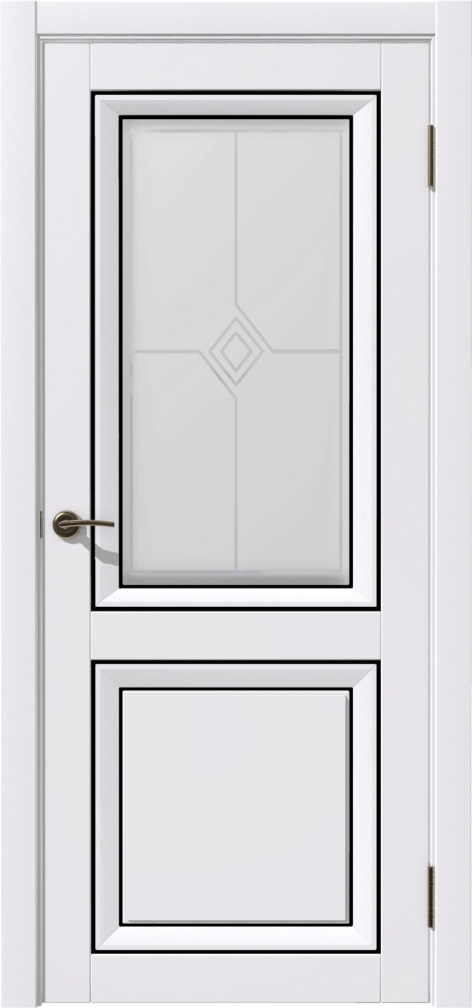 дверь межкомнатная Модель БЕТА Soft-touch Стекло 