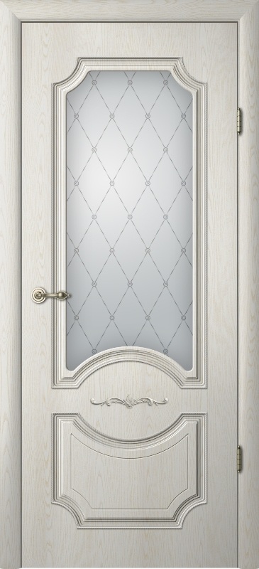 дверь межкомнатная Модель Леонардо со стеклом
