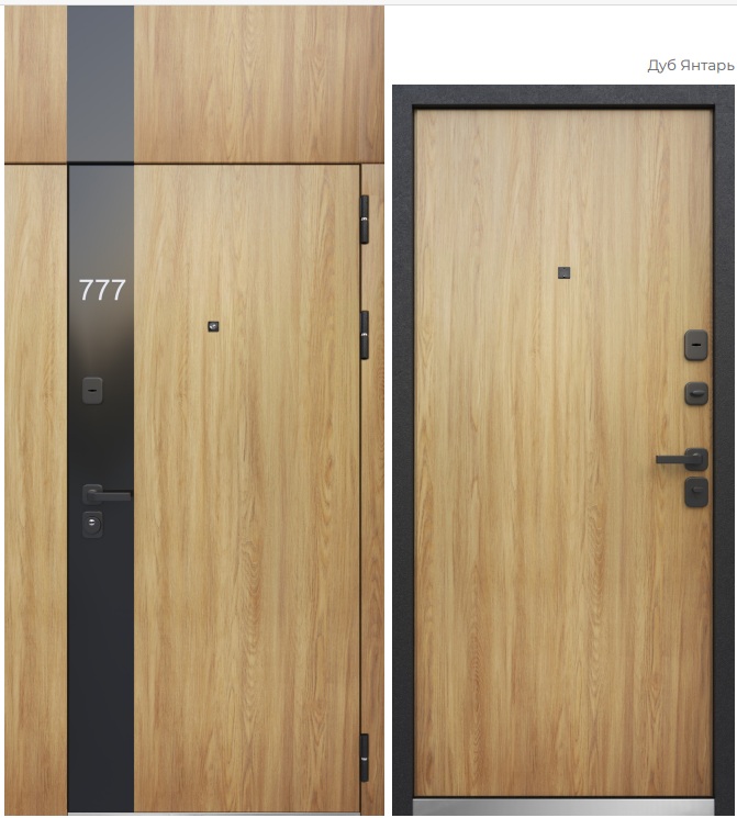 дверь стальная модель Luxor 2МДФ Модерн