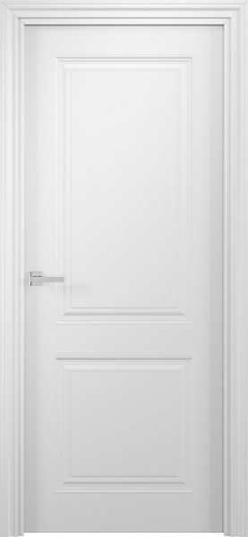 дверь межкомнатная Модель Норд ДПГ Белый шелк