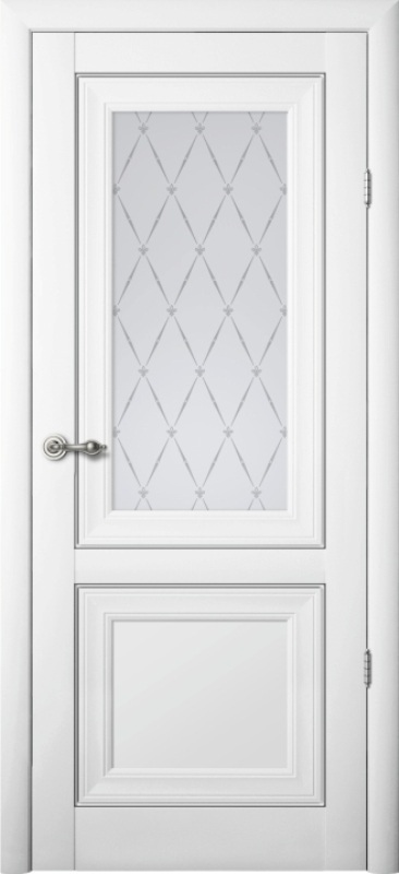 дверь межкомнатная Модель Прадо со стеклом