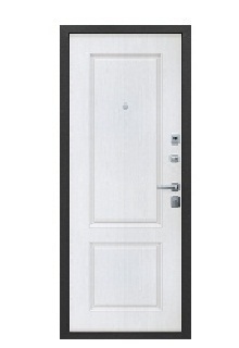 Входная металлическая Дверь Феррони 10 см Сотка Астана милки Царга