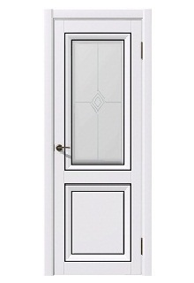 Межкомнатная дверь БЕТА Soft-touch  Стекло