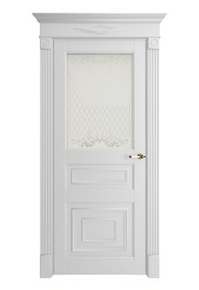 Межкомнатная дверь ПДО-62001 Серена белый