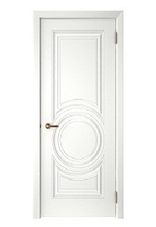 Межкомнатная дверь Скин-5 ДГ Эмаль белая